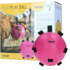 Maximus Ball Fun Play Rot -Pferdebedarf Verkauf hof 277116.dc56a3