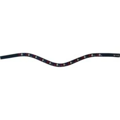 Horka Stirnriemen Colori Schwarzes Leder Sand -Pferdebedarf Verkauf horka 180143 0000 0602.f8e030