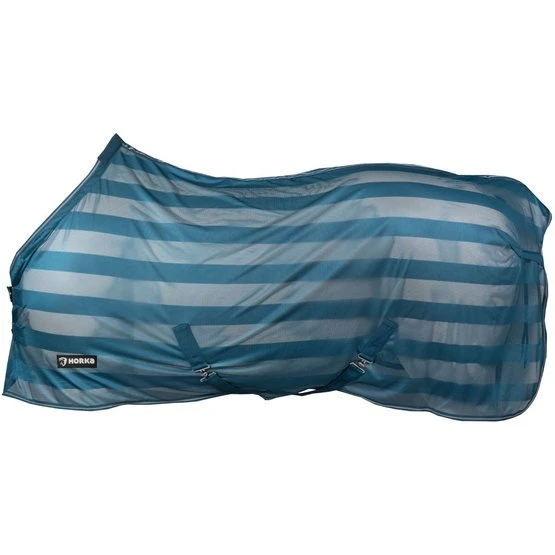 Horka Fliegendecke Mit Streifen Blau 4 Horka Fliegendecke Mit Streifen Blau - Image 2