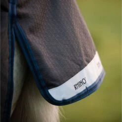 Rhino By Horseware HexSTOP Plus Varilayer Grau/Indigo -Pferdebedarf Verkauf hw aabpk2 jcbc rhino plus hexstop vl 28.563005