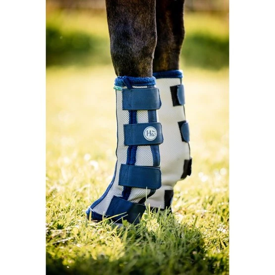 Horseware Flyboots Silber 3 Horseware Flyboots Silber