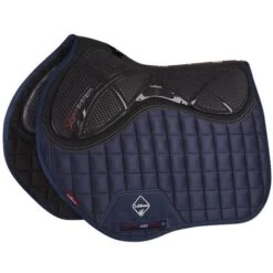 LeMieux Schabracke X-Grip Twin Square EuroJump Navy L (Full)