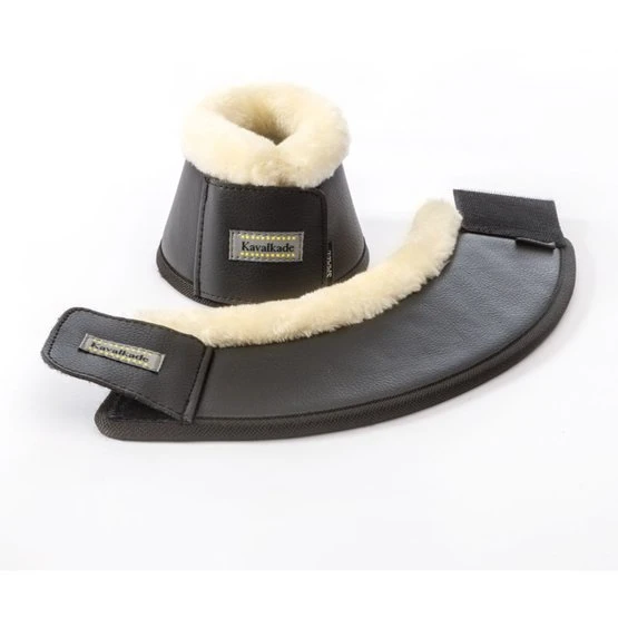 Kavalkade Hufglocken Mit Kunstfell Schwarz 3 Kavalkade Hufglocken Mit Kunstfell Schwarz