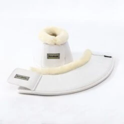 Kavalkade Hufglocken Mit Kunstfell Weiß