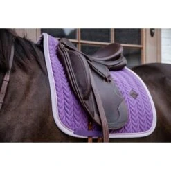 Kentucky Horsewear Kentucky Dressur Satteldecke Classic Konstrast Violett Warmblut -Pferdebedarf Verkauf kentucky 221013 20.24c136