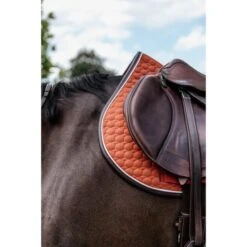 Kentucky Horsewear Kentucky Spring Satteldecke Classic Leder Orange Warmblut -Pferdebedarf Verkauf kentucky 485a1343.117dfc