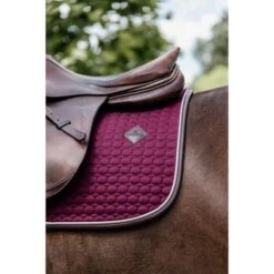 Kentucky Horsewear Kentucky Spring Satteldecke Classic Leder Bordeaux Warmblut -Pferdebedarf Verkauf kentucky 485a1370.61650e 1