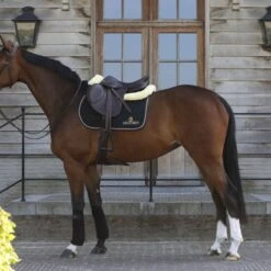 Kentucky Horsewear Kentucky Schabracke Black/White/Brown Warmblut