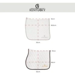 Kentucky Horsewear Kentucky Schabracke Basic Fluwelen Springen Navy Warmblut -Pferdebedarf Verkauf kentucky size chart saddle pads.16c748 12