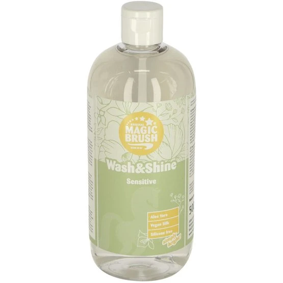 Magic Brush Shampoo Wash&Shine Sensitive 500ml 3 Magic Brush Shampoo Wash&Shine Sensitive 500ml