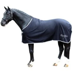 RugBe By Covalliero Fleecedecke Economic Schwarz 135/185