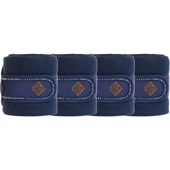 Kentucky Horsewear Kentucky Bandagen Polar Fleece Pearls Braun Warmblut 8 Kentucky Horsewear Kentucky Bandagen Polar Fleece Pearls Braun Warmblut - Image 6