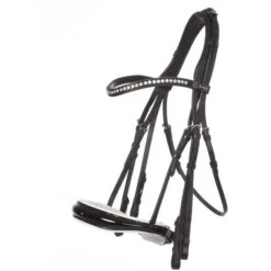 Kavalkade Kandare 'Premium' Antonia Schwarz/Lack -Pferdebedarf Verkauf kv 19351 01.f3f936