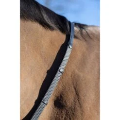 LeMieux Zügel Arika Soft Rubber With Stopper Schwarz/Silber -Pferdebedarf Verkauf lemieux it03781 lifestyle softrubberreinswithstoppers black silver 1.d2e284 1