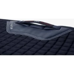 LeMieux Schabracke Prosport Plain Square D-Ring Dressur Weiß -Pferdebedarf Verkauf lemieux lm cottondressage navy7 hr.392913