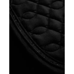 LeMieux Schabracke Crystal Suede Close Contact Weiß -Pferdebedarf Verkauf lemieux lm crystaldetails hr 21 copy 1.8e1443