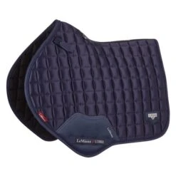 LeMieux Schabracke Loire Classic Satin Sq CC Ice Blue L -Pferdebedarf Verkauf lm lm loirecc navy hr.71e51e 3