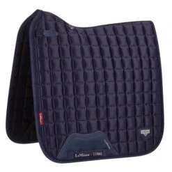 LeMieux Schabracke Loire Classic Satin Square Dr Azurblau L -Pferdebedarf Verkauf lm lm loiredressage navy hr.71bf9a