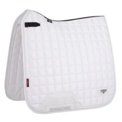 LeMieux Schabracke Loire Classic Satin Square Dr Azurblau L -Pferdebedarf Verkauf lm lm loiredressage white hr.0ddf30