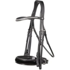 Trust Mexikanische Trense Oslo Schwarz/Silber