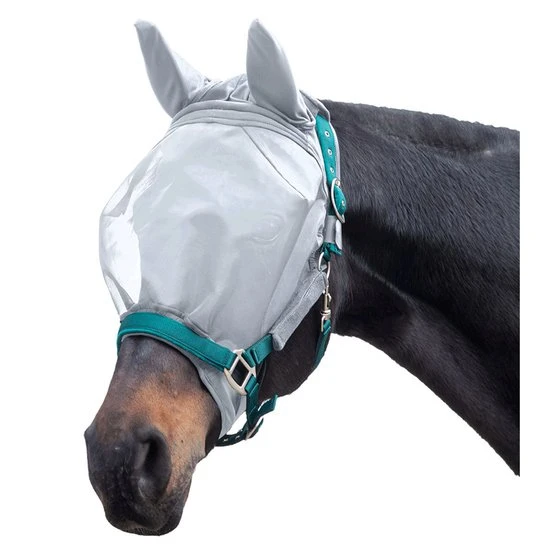 Waldhausen Fliegenmaske Premium Für Halfter Mit Ohren Silbergrau 10 Waldhausen Fliegenmaske Premium Für Halfter Mit Ohren Silbergrau - Image 8