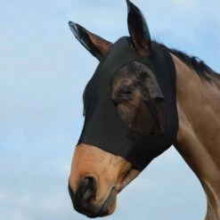 Weatherbeeta Fliegenmaske Stretch Bug Eye Saver Mit Ohren Schwarz/Schwarz -Pferdebedarf Verkauf wb 819102 wb stretch bug eye saver image lifestyle.66bb81