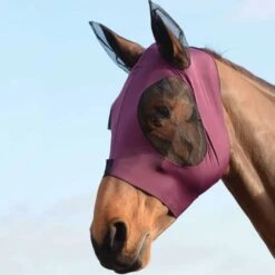 Weatherbeeta Fliegenmaske Stretch Bug Eye Saver Mit Ohren Grau/Schwarz -Pferdebedarf Verkauf wb 819111 wb stretch bug eye saver image lifestyle.37001d 2